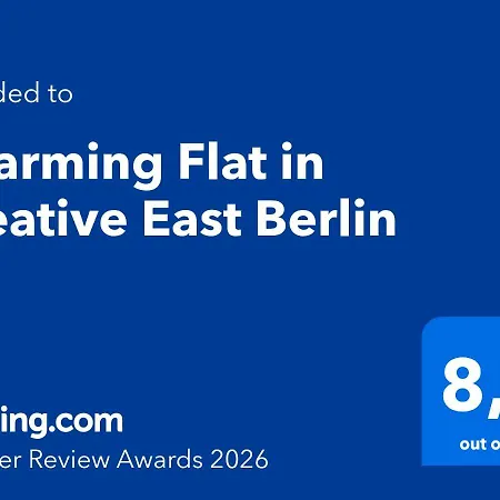 Charming Flat In Creative East Daire Berlin