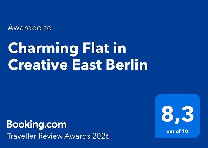 Charming Flat In Creative East Apartamento Berlim